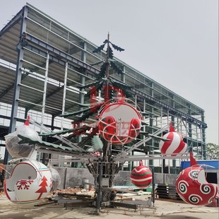 2025 Outdoor Large Christmas Self-Controlled Aircraft Scenic Spot Internet Celebrity Check-In Equipment 8-Arm 32-Person Self-Controlled Aircraft