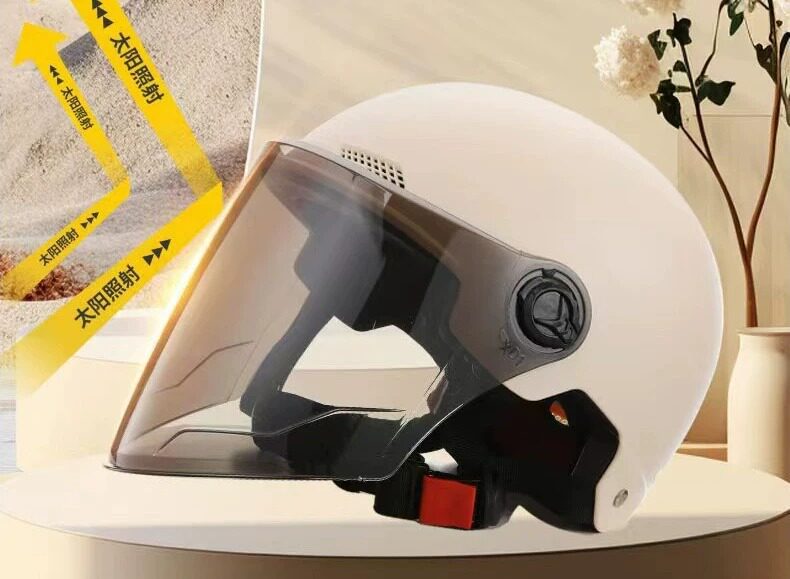 Safety helmet logo image 3C certified electric vehicle motorcycle courier ride safety helmet universal for all seasons