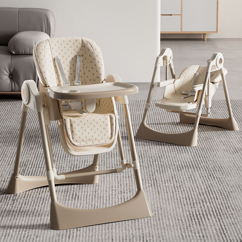 Silla de comedor para bebés multifuncional plegable doméstica portátil para bebés mesa de comedor asiento para niños mecedora silla de alimentación