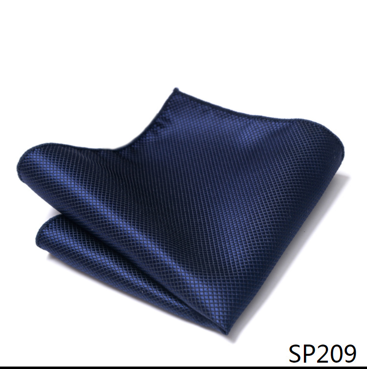Foulard carré en soie pour hommes, serviette de poche de costume à haute densité de trame de 1200 points_voghion.com