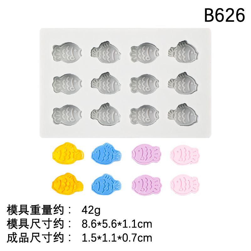 Lindo personaje de rana molde de silicona calabaza en forma de avellana molde de chocolate yeso goteo fuego pintura molde de cera