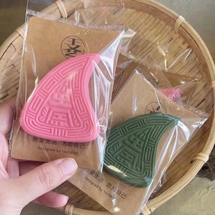Red peach cake refrigerator magnets Chaoshan cuisine and art original handmade Shantou Chaozhou tourism characteristics souvenir