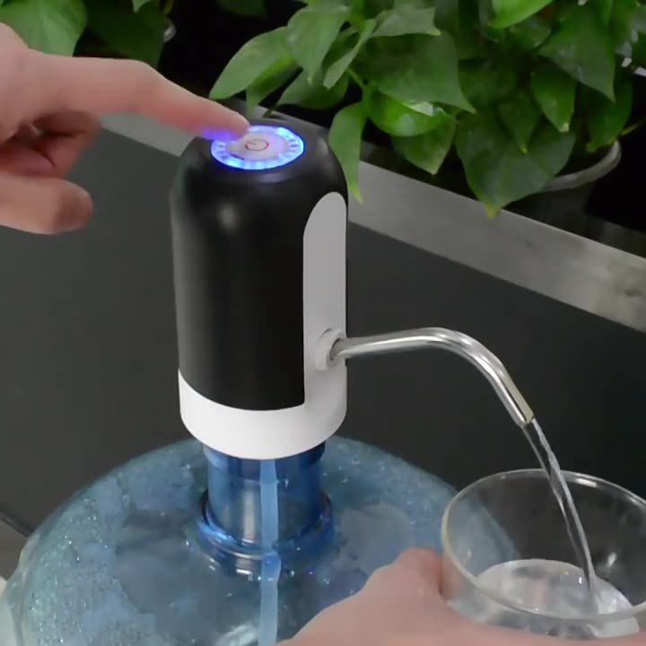 Bomba para agua embotellada, dispensador de agua doméstico, dispensador de agua eléctrico para agua mineral, bomba de succión automática para cubo de agua pura