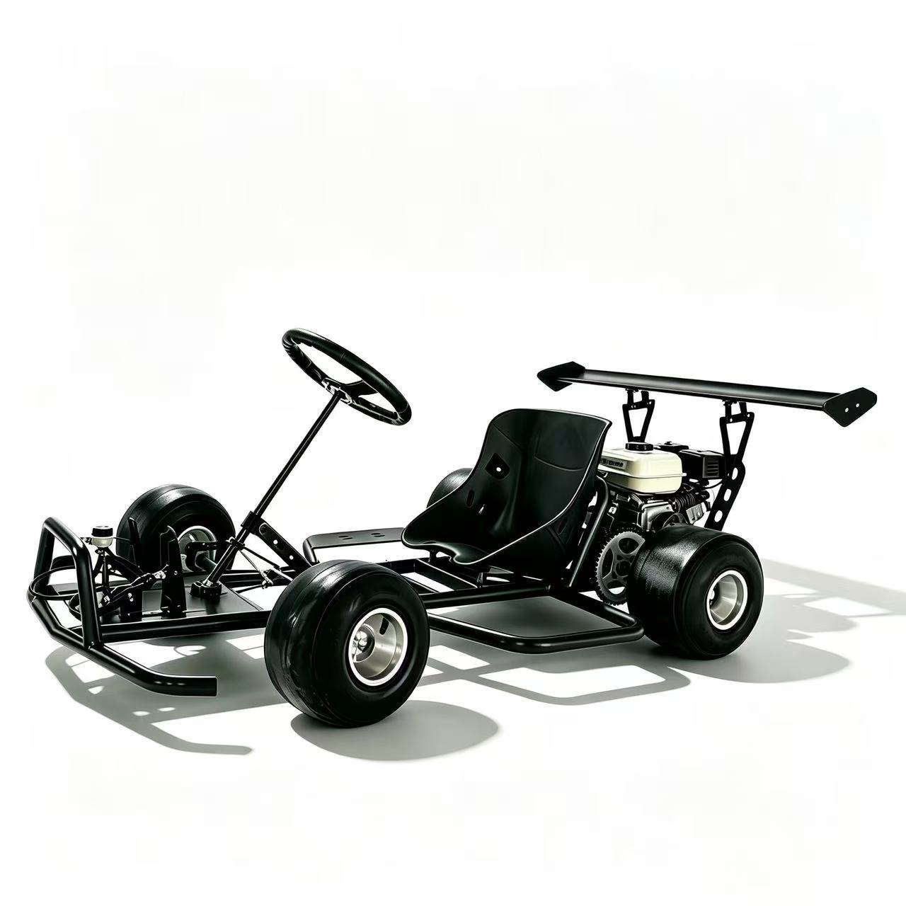 Kart de combustible deportivo al aire libre modelo especial de deriva de vehículo de alta potencia y manejo flexible para jugar en el campo de competencia