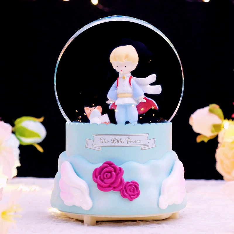 Starry sky, music box, rotating night light, new collection
