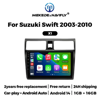 Suzuki Swift 03-10 Android Car GPS Navigation Car MP5 Bluetooth Player All-in-One (DVD Navigation) - 116gcarplayandroid-auto-standard-configuration