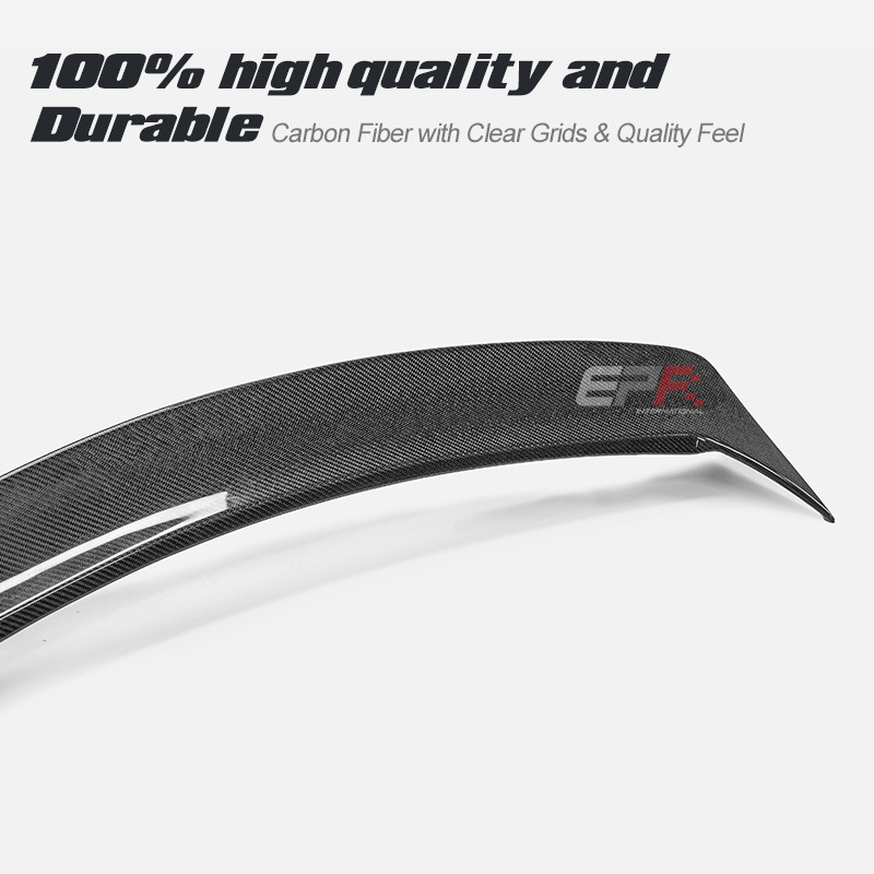 Suitable for Honda Crz Carbon Fiber Rear Wing Epr J Style Duck Tail Fixed Wind Wing Spoiler Modification Replacement Part