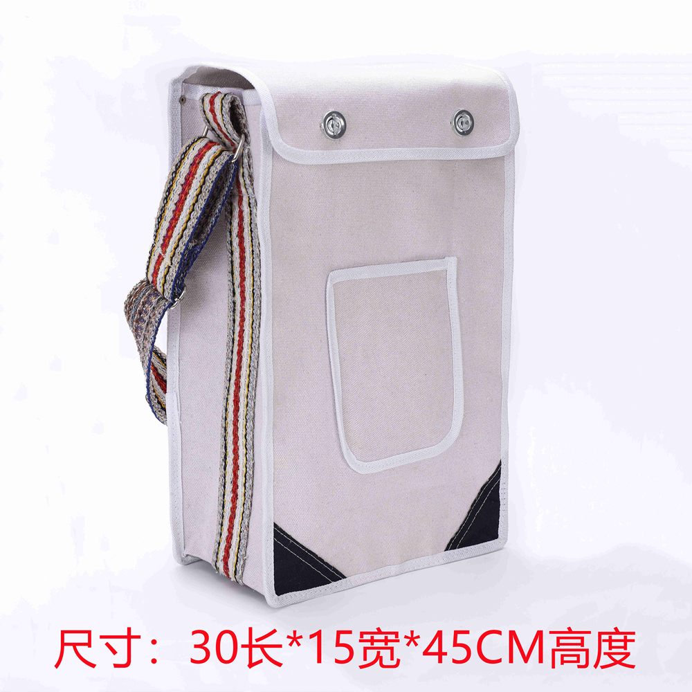kt加厚花背带帆布工具包维修电工包单肩安装空调木工多功能耐