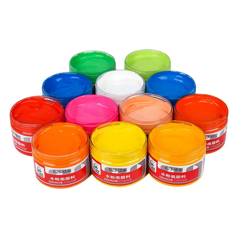 Зеленая бамбуковая гуашь Пигмент Практика Гуашь Пигмент для рисования 100 мл Гуашь в бутылках Гуашь Куклы Ремесла Пигмент