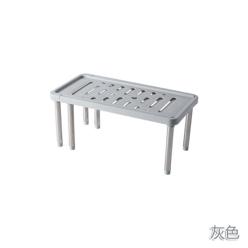 Cocina baño multi-escena de doble capa de almacenamiento rack de almacenamiento retráctil suministros multifuncionales de almacenamiento en rack ventas directas de la fábrica image 8