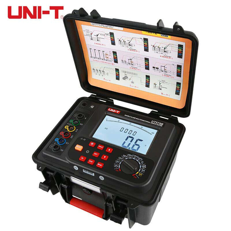 优利德（UNI-T）UT575B 接地电阻仪 双钳多功能电阻仪