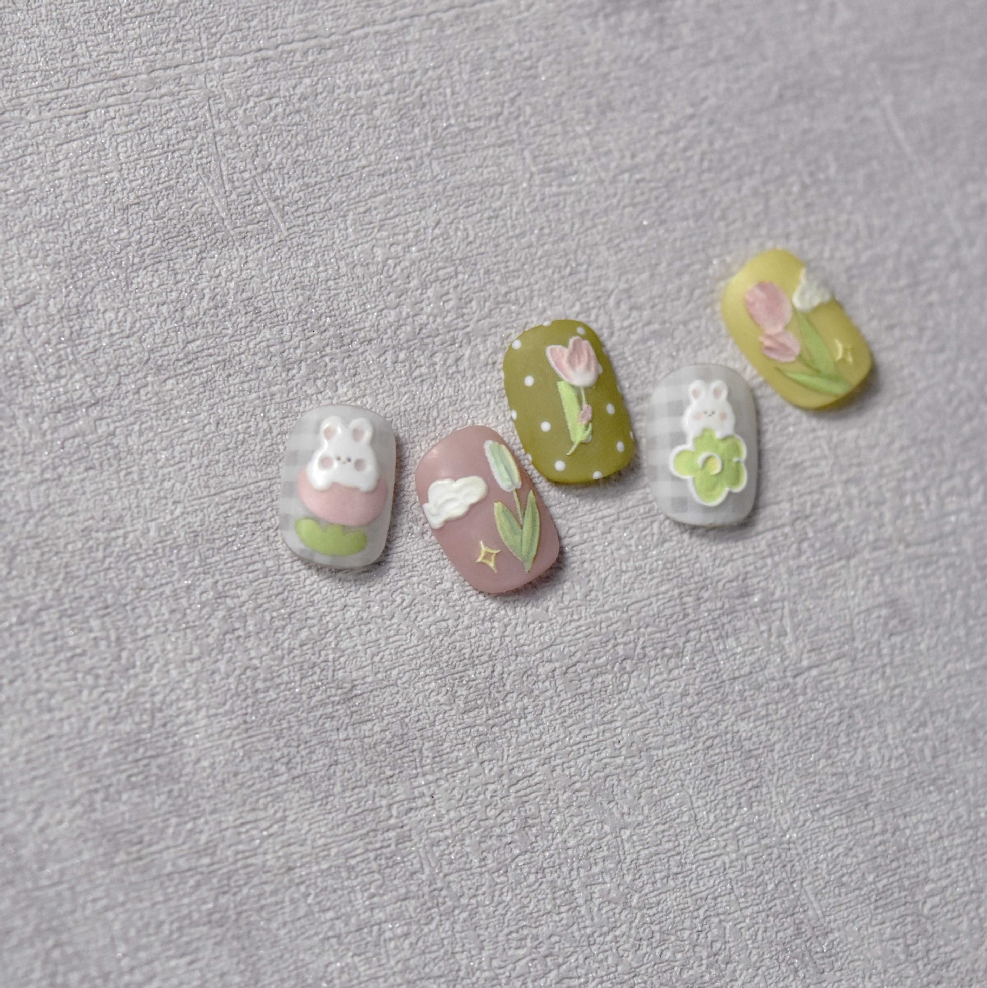 Simple Style Flower Sticker Nail Sticker 1 Piece display picture 5