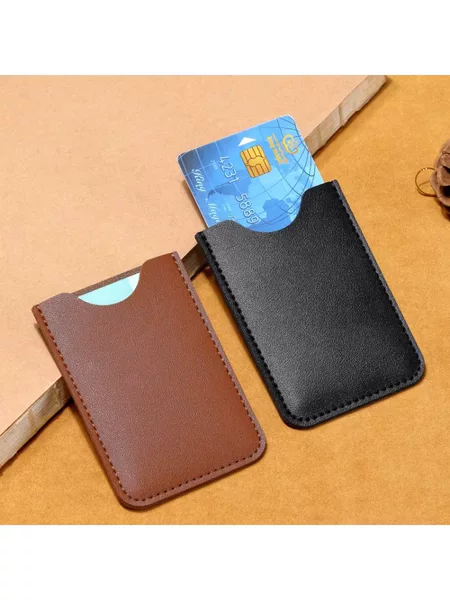 Manufacturer's In-Stock Pu Membership Card Holder, Bank Card Cover, Id Card Holder, Vip Card Storage Case, Measuring Tool Protective Cover