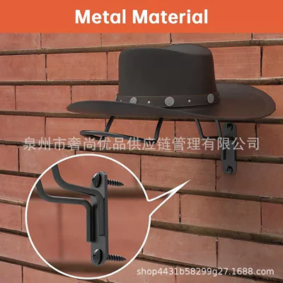 Cross-Border Wall-Mounted Storage Display Rack Motorcycle Helmet Holder Hook Suitable for Hockey Equestrian Baseball Hat Rack (Car helmet)