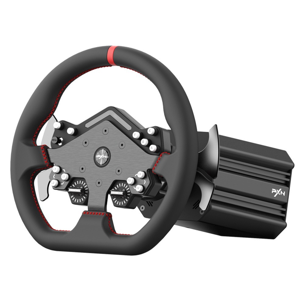 PXN-V12 lite Force Feedback Simulador de volante de juego de carreras PC / PS4 / Xboxone X / S ser