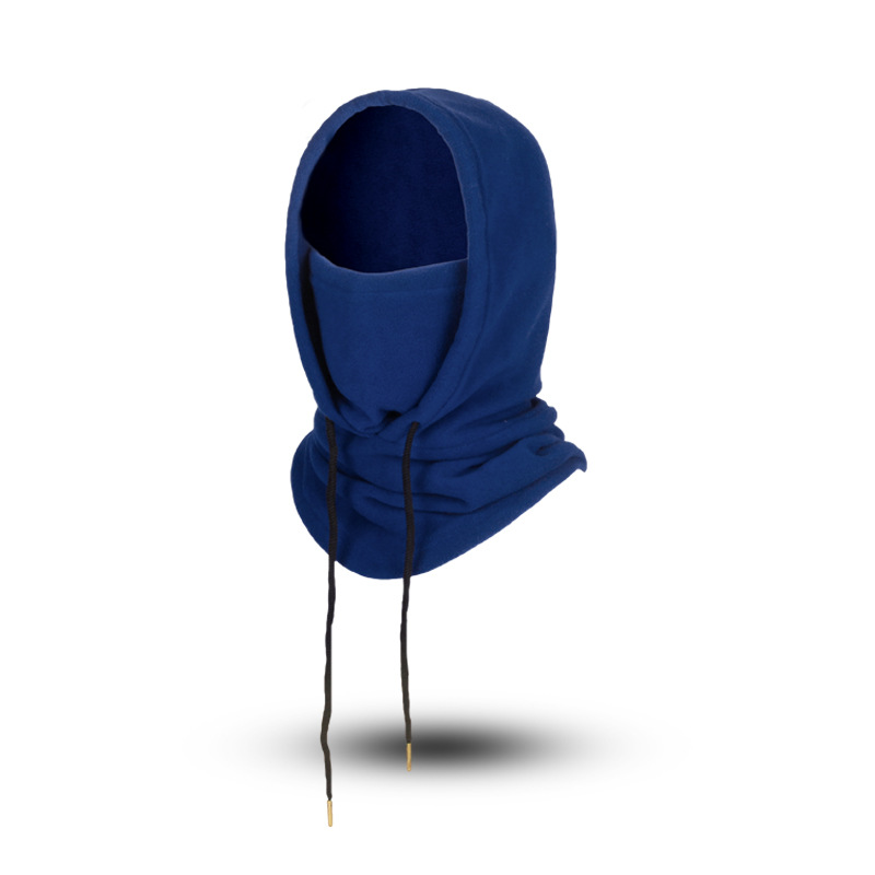 Transfronterizo al aire libre ciclismo cubierta de cabeza de terciopelo agitado suave piel resistente al frío sombrero de esquí de viento caliente gorra de terciopelo cubierta de cabeza máscara