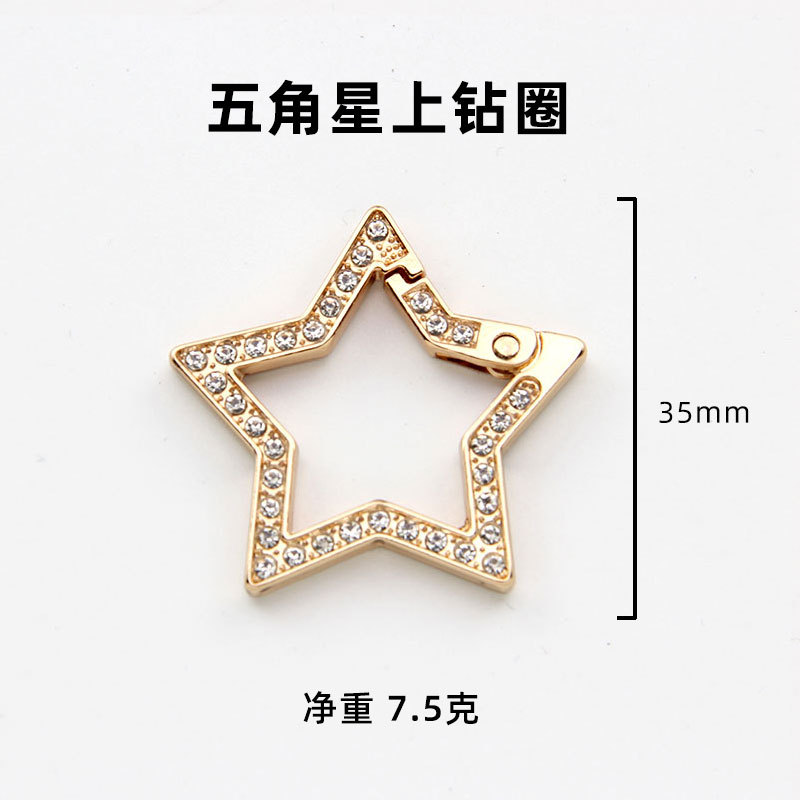 ドリルバネ付きドリル亜鉛合金オープンリング金属自動車キーホルダーdiy部品部品プレゼント卸売り