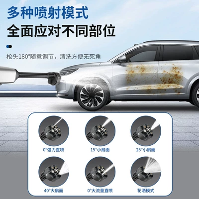 High pressure car wash water gun – Xǐchējī Cordless High