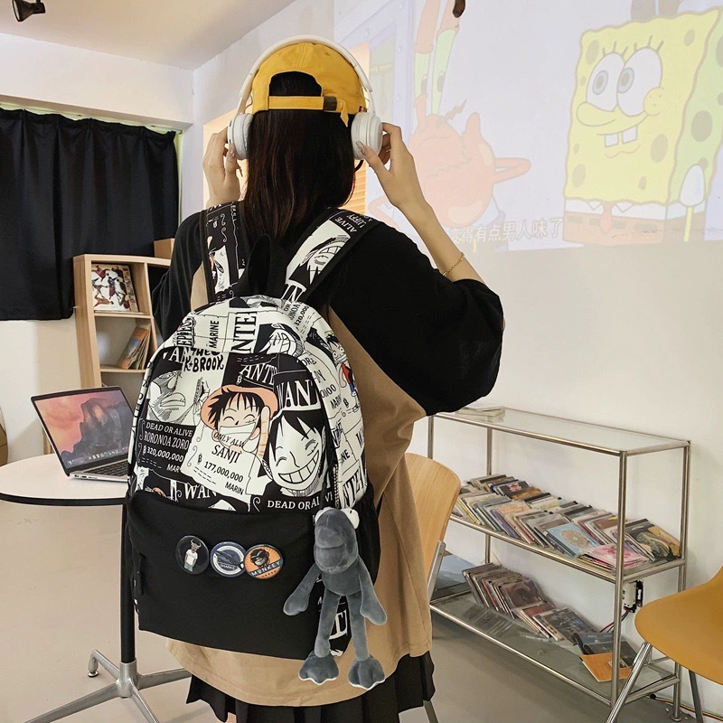 Trend school bag, capacious backpack