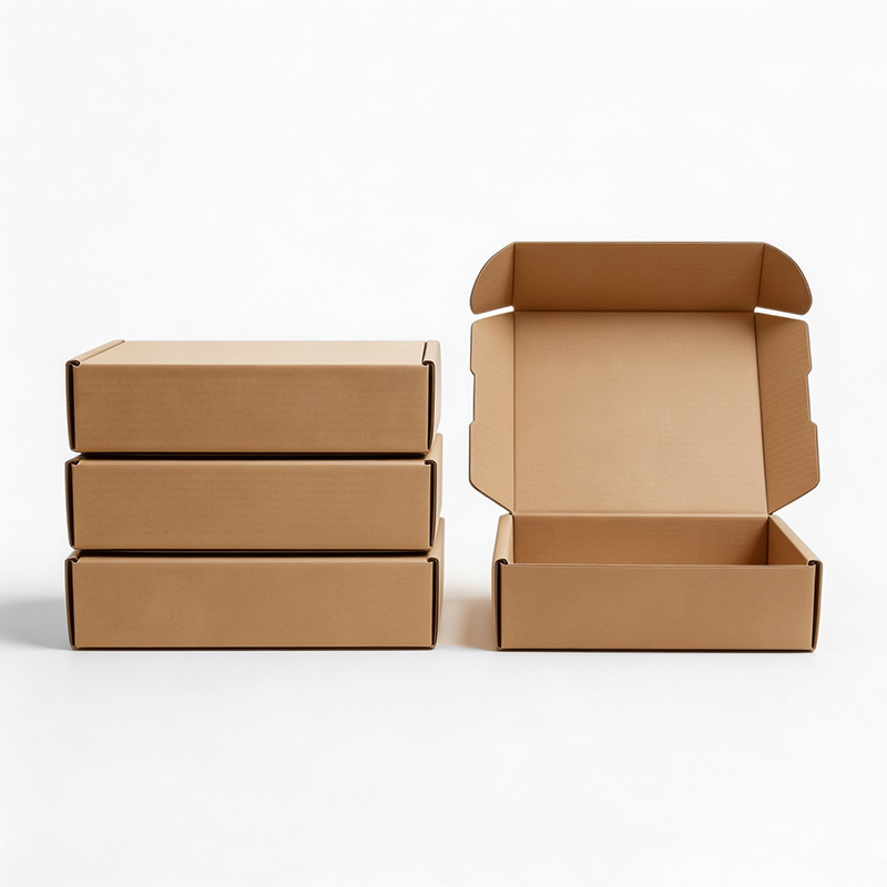 Caja de regalo de entrega urgente en stock, caja de embalaje de papel, caja cuadrada blanca, caja de embalaje tipo avión con logo, venta al por mayor, envío gratis, extra resistente image 6