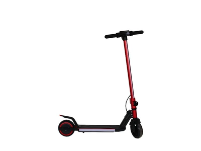 Directly Supplied from the Manufacturer, Ce Certified Foldable Children's Electric Scooter for Older Kids, Export for Foreign Trade (Qatlanan elektrik skuterlər) - red
