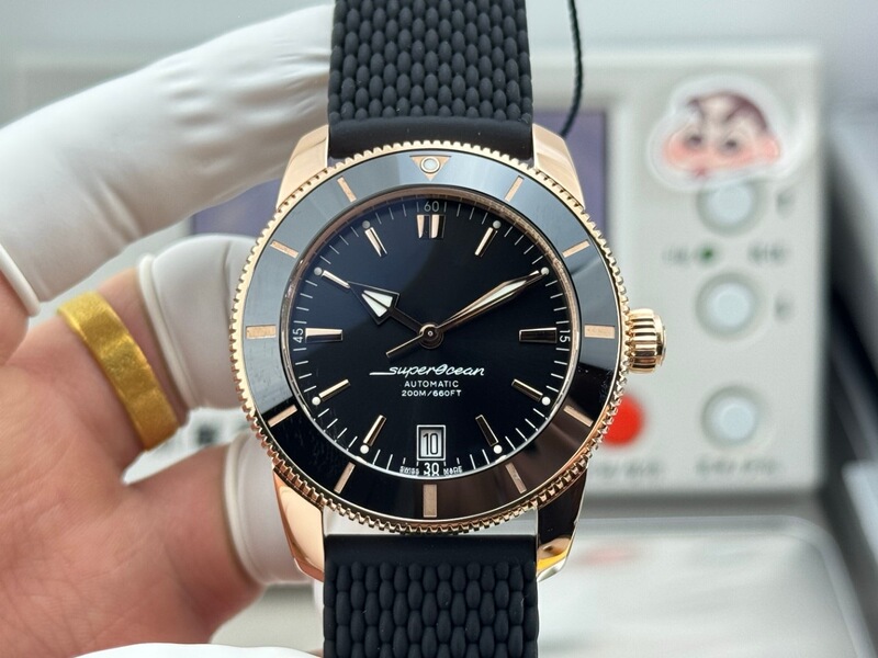 Centennial Revenge Phantom Blackbird Reconnaissance Aircraft Yellow Wolf Super Ocean Series Fully Automatic Mechanical Watch