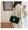 Retro shoulder bag, metal lock one shoulder, one-shoulder bag, 2023 collection