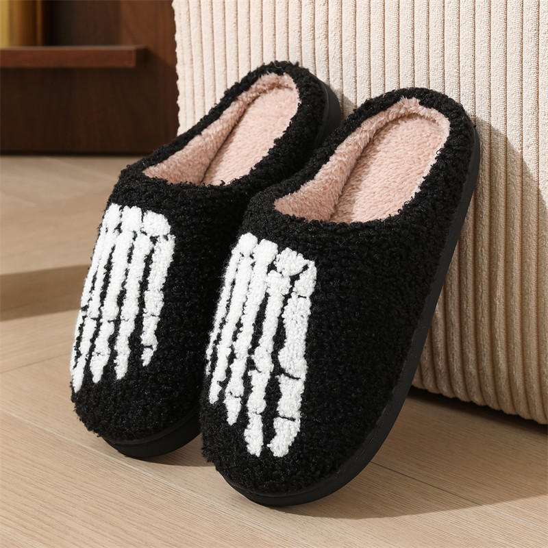 (Cross-border trading), winter rainbow keep warm slippers