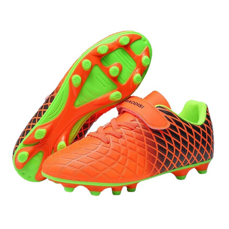 Zapatillas de Fútbol para Niños de Malla con Cierre de Velcro para Entrenamiento