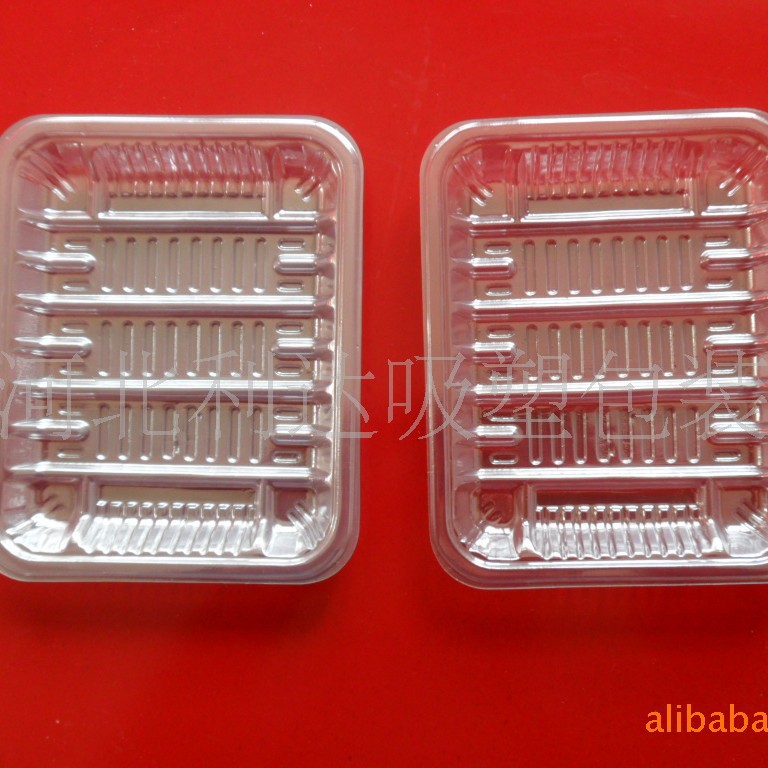 供应超市一次性生鲜托盘水果托盘 猪肉托盘 白色PP托盘