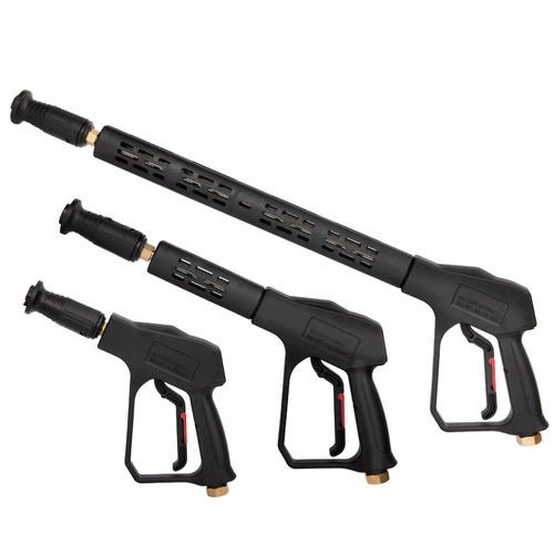 High-pressure car washing machine water gun 280/380 Black Cat 55/58 commercial car cleaning machine fan-shaped water grab accessory nozzle