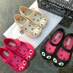 Children's 2024 New Style Boys and Girls Jelly Shoes Baby Cartoon Single Shoes Toddler Sandals Infant Vacation Learning to Walk Shoes 