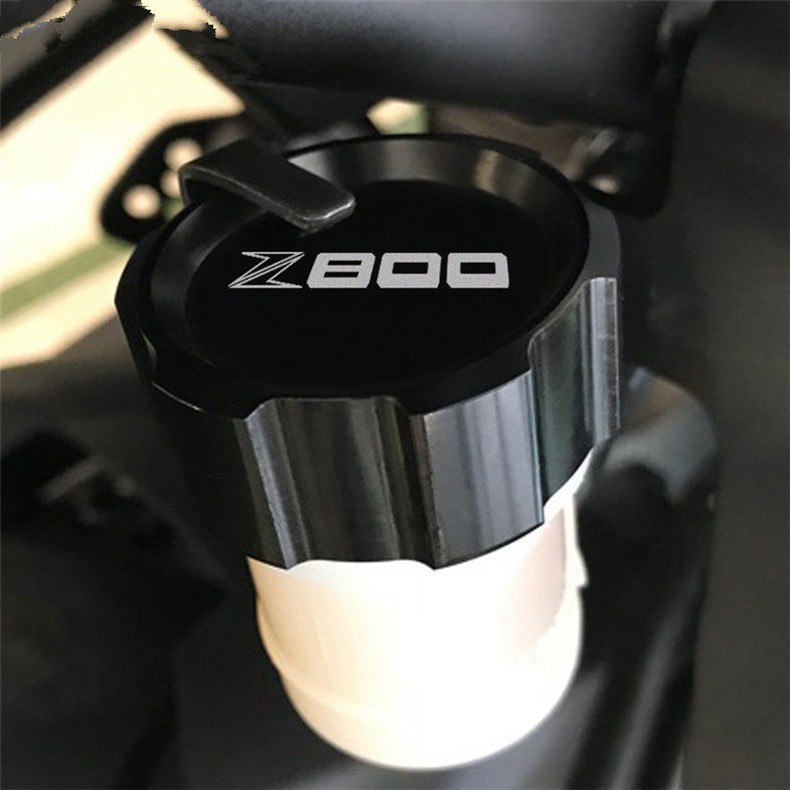 Suitable for Kawasaki Z800 2013-2017 Aluminum Alloy Modified Rear Brake Oil Reservoir Cap and Pump Cover Accessories