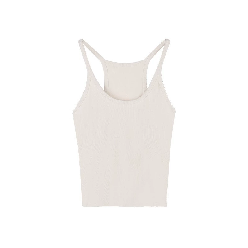 Short Vest Top Women, Colored Slim-Fit Cropped Tank, Lifting Effect, 2023 Collection