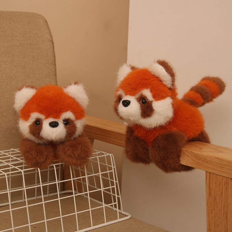 New Cute Mink Raccoon Animal Plush Doll Raccoon Pop Loop Doll Children Girl Birthday Gift
