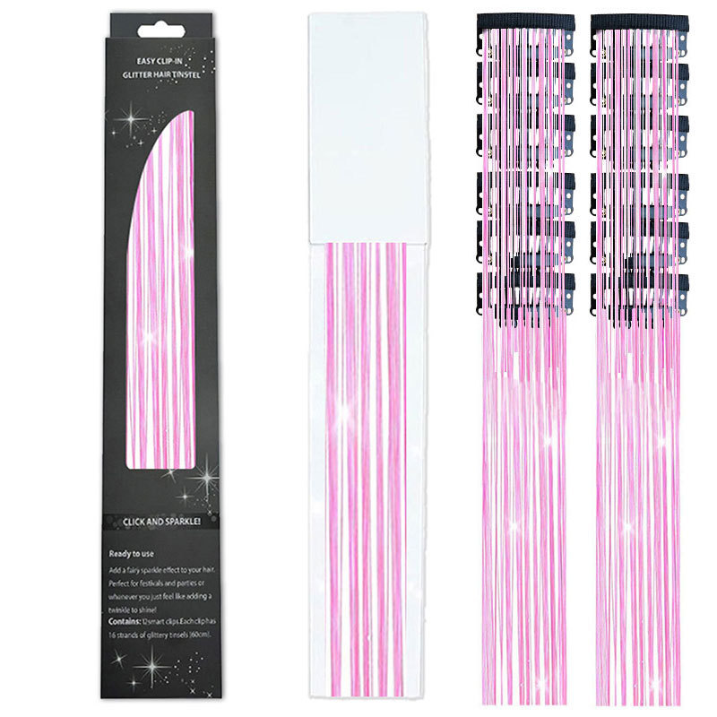 Clip BB Rosa fluorescente tipo C (12 en caja negra)