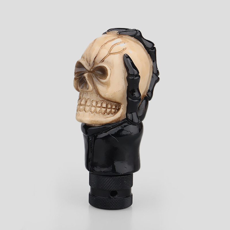 accesorios de modificación de automóviles cabeza de marchas personalidad cabeza de manija fantasma varilla de cambio de marchas bola de mano al por mayor image 46
