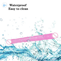 Jiuxi Dual-Head TPE Colored Crystal Simulated Male Toy for Women Adult Sex Toy Wholesale and Distribution