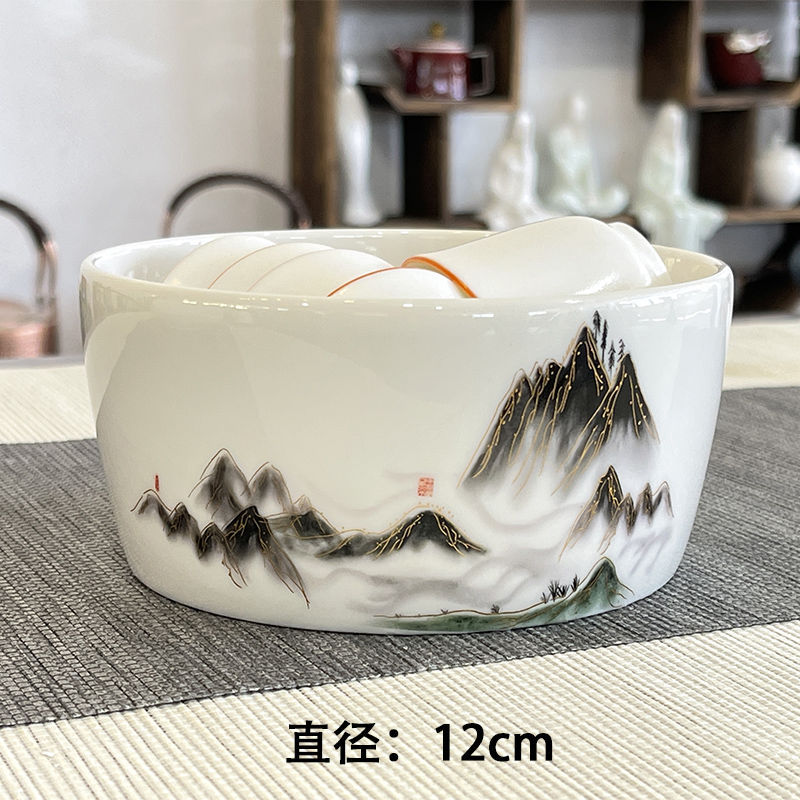 ◇ Ψ⊥〈 ♂ Su Keng 풍경 라운드 티 워시 ≤