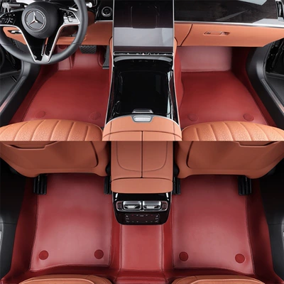 Car Floor Mats, Modelə uyğun ayaqaltı - bordeaux-red