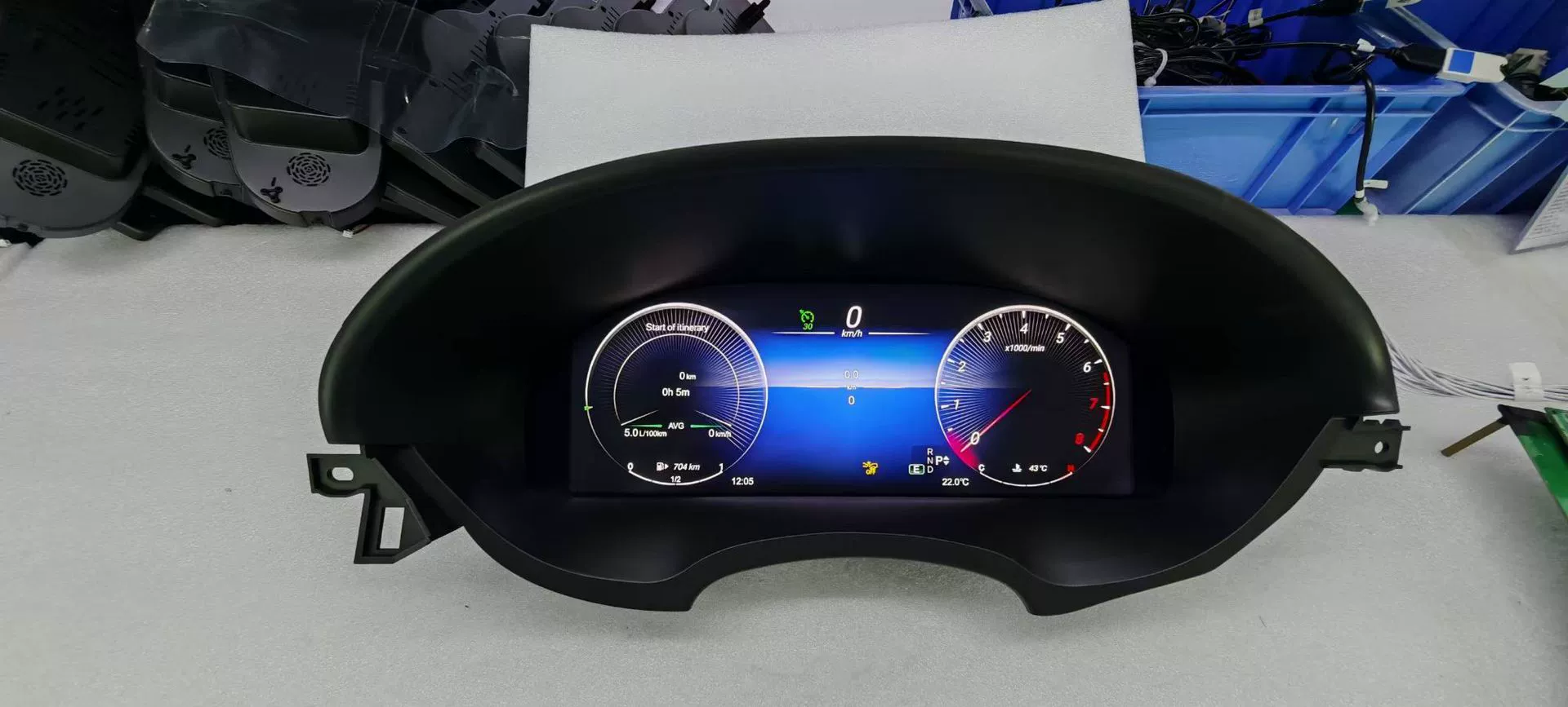 Совместимо с Mercedes-Benz C-Class LCD приборная панель E-Class GLC витамин W204 W253 W212 полная LCD-панель прибора