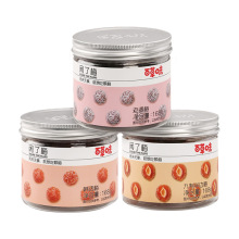 百草味 闲了梅168g韩话梅/九制半边梅/老婆梅箱规45包装蜜饯零食