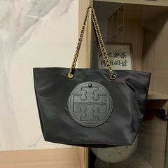 新款TB女包尼龙链条大容量购物袋时尚百搭单肩手提妈咪通勤托特包