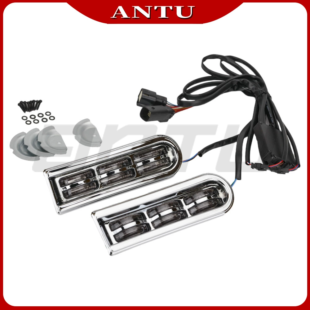 Аксессуары для мотоциклов Harley-Like Delike Street Plate модифицированный задний боковой фонарь бокового фонаря крыло сигнальная лампа