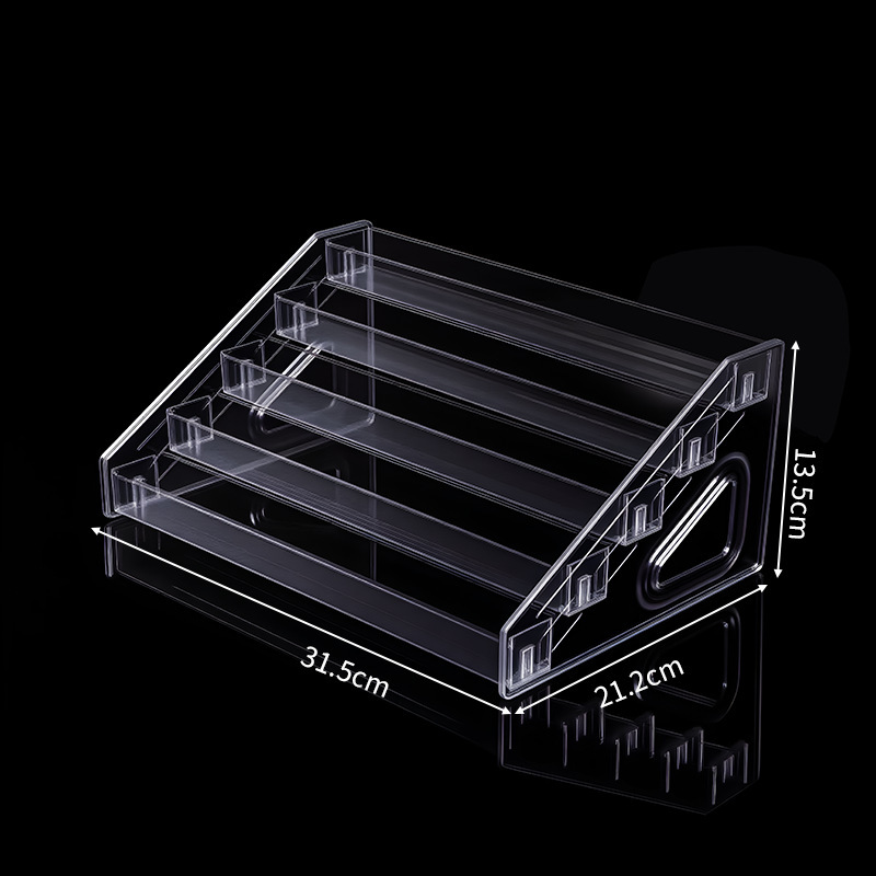Acrylic Multifunctional Storage Rack, Stepped Transparent Perfume Display Rack, Cosmetics and Nail Polish Storage Display Box Acrylic Multifunctional Storage Rack, Stepped Transparent Perfume Display Rack, Cosmetics and Nail Polish Storage Display Box