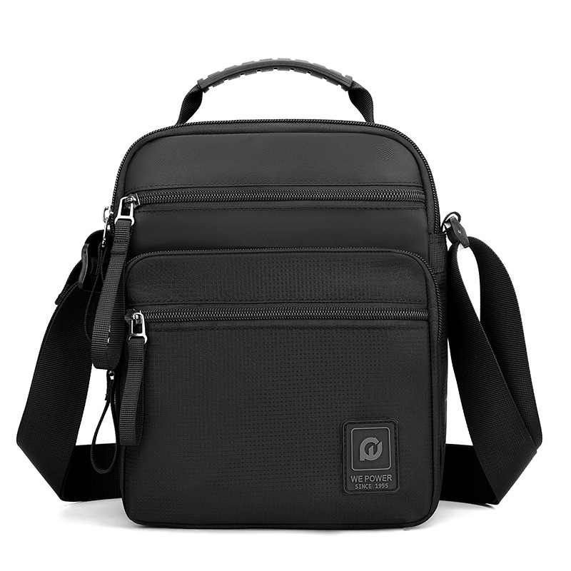 WEPOWER nuevo hombre de negocios viaje mochila de hombro de moda de viaje mochila vertical bolso pequeño bolso de mano de hombre