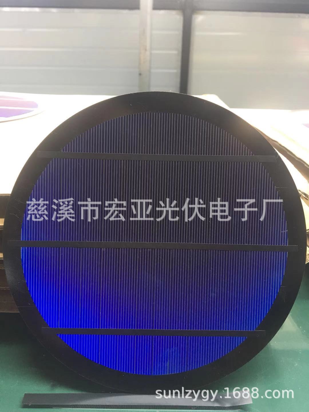 高品质单晶太阳能PET层压板圆180-6v3.5w