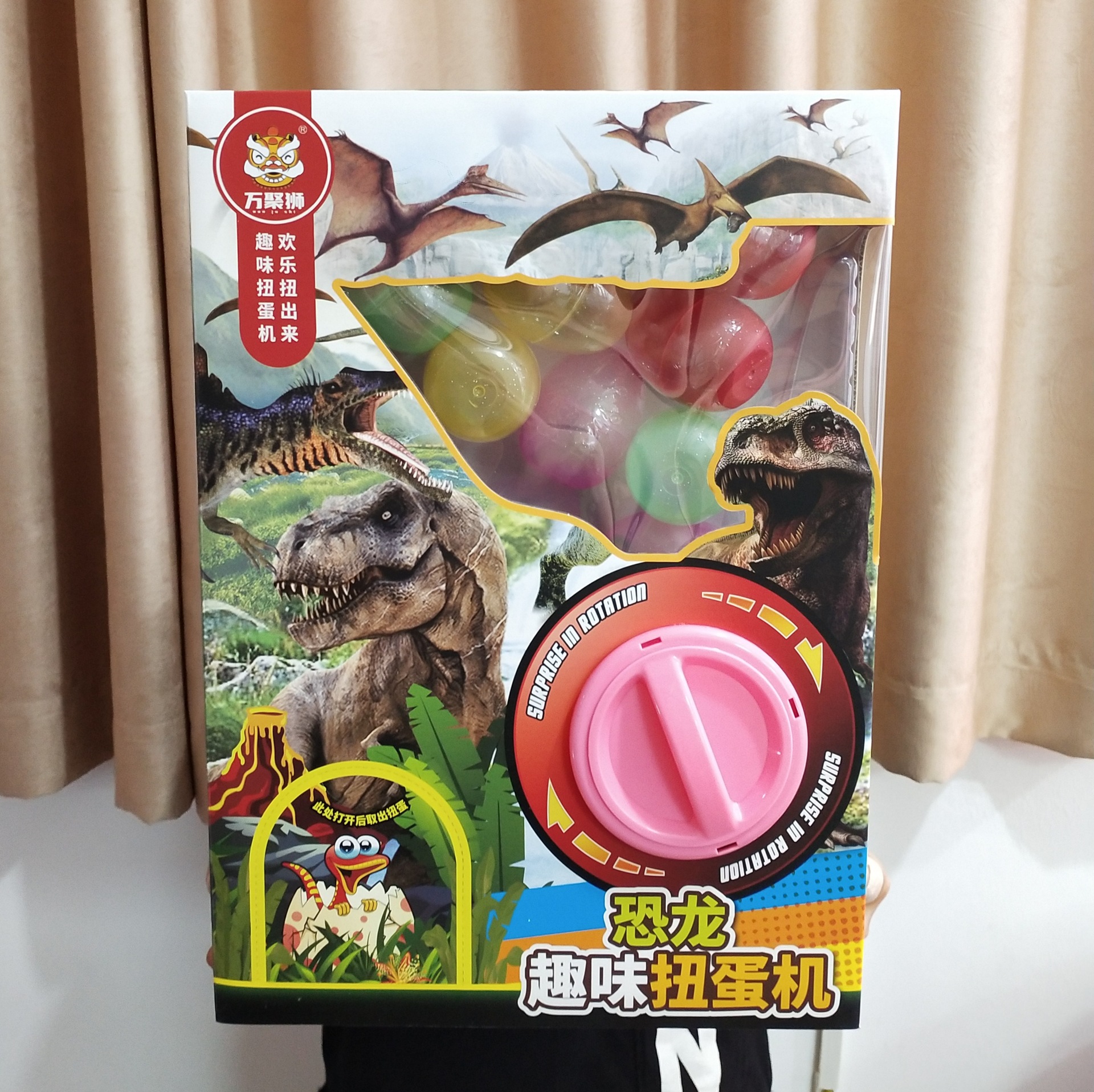 Dinosaur Fun Pop Socket Triceratops Mini Blind Box Pop Toy Grabber Machine Children's Tutoring Class Enrollment Gift