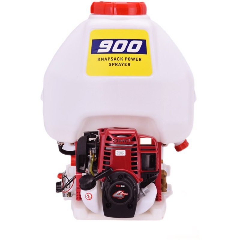 Pulverizador de pesticidas de alta presión de gasolina pulverizador eléctrico de cuatro tiempos pulverizador de matanza de árboles frutales pulverización de desinfección de prevención epidémica