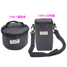 1478便携折叠式水壶烧水杯旅行办公保温热水杯收纳包袋定/制订/做